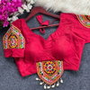 Ruhi Designer Heavy Embroidery+Hand Mirror Work Blouse Online Wholesale